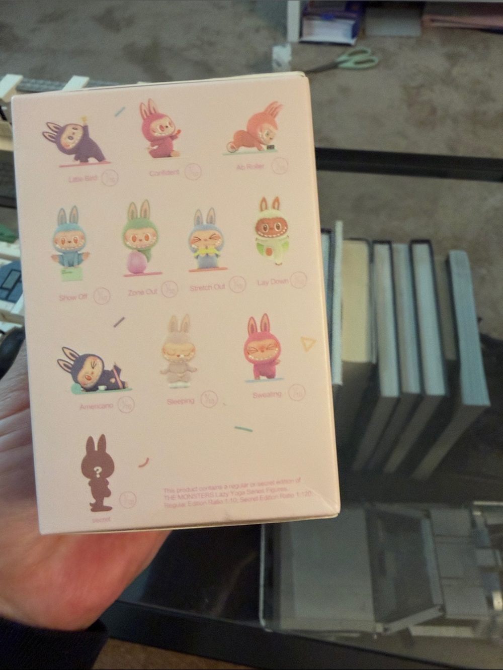 LAZY MONSTA Pink Collectible Vinyl Figure Box - Picture 4 of 6